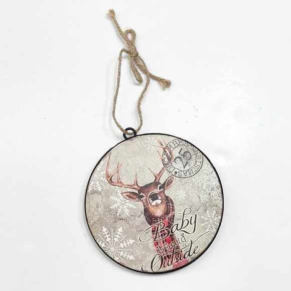 Deer Christmas ornament - Picture 1 of 4